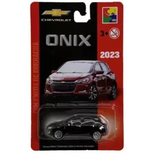 Carro em Miniatura - Chevrolet Onix (Preto)