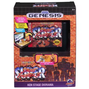 Memorabilia - Sega Genesis - Street Fighter II - Ken Stage Diorama