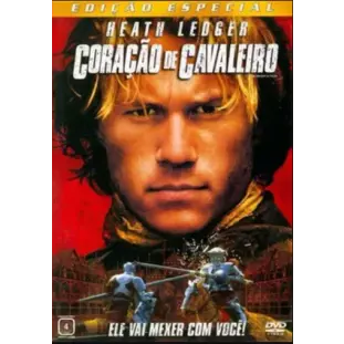 DVD - Coração de Cavaleiro - Edição Especial (Heath Ledger - Alan Tudyk)