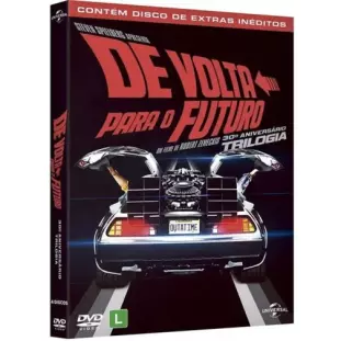 DVD - De Volta Para o Futuro - Trilogia Completa - 30º Aniversário - 4 DVDs (Michael J. Fox - Christopher Lioyd)