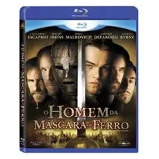 Blu-ray - O Homem da Máscara de Ferro (Leonardo DiCaprio - Jeremy Irons - John Malkovich - Gerard Depardieu)