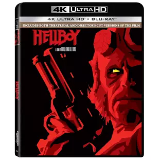Blu-ray 4K - Hellboy (Guilhermo Del Toro - Ron Perlman - John Hurt- Selma Blair)
