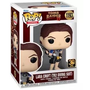 Funko Pop! Games - Tomb Raider 2 - 30º Aniversário 1193 - Lara Croft (TR2 Diving Suit)