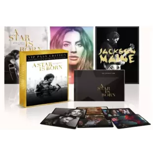 Blu-ray - Nasce Uma Estrela - VIP Pass Edition - GIFT SET - Limited Edition - 3 Discos (Bradley Cooper - Lady Gaga)
