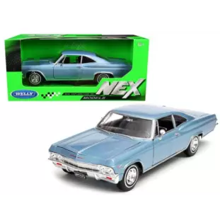 Miniatura - Chevrolet Impala 1965 - SS 396 - Escala 1/24 - Welly - Nex Models (California Toys)
