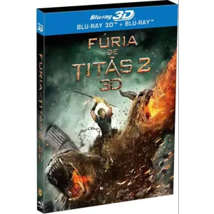 Blu-ray - Fúria de Titãs 2 - Edição de Colecionador (DUPLO) - Sam Worthington - Liam Neeson - Ralph Fiennes - Rosamund Pike - Bill Nighy - Danny Huston