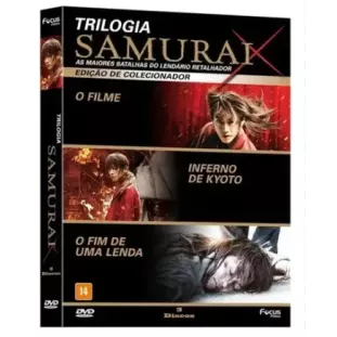 DVD - Trilogia Samurai - Edição de Colecionador (Kenshin Himura)