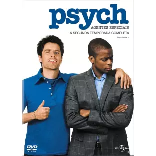 DVD - Psych - 2ª Temporada Completa - Agentes Especiais