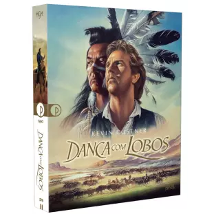 Blu-ray - Dança com Lobos - Versão Estendida - Edição Especial Numerada (Kevin Costner - Mary McDonnell)