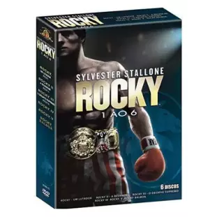 DVD - Coleção Rocky - 6 Filmes (Sylvester Stallone)
