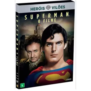 DVD - Superman - O Filme (Christopher Reeve - Gene Hackman - Marlon Brando - Margot Kidder - Richard Donner