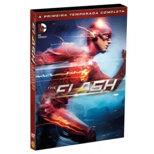 DVD - The Flash - 1ª Temporada Completa - Edição de Colecionador (Grant Gustin - Candice Patton - Tom Cavanagh - Carlos Valdes - Danielle Panabaker)
