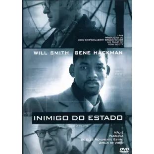 DVD - Inimigo do Estado (Will Smith - Gene Hackman - Tony Scott)