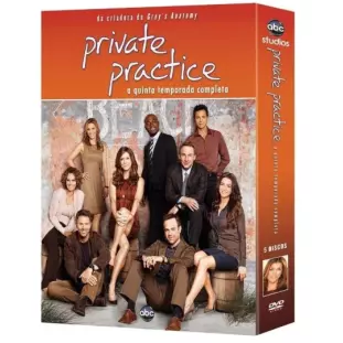 DVD - Private Practice - 5ª Temporada Completa (Kate Walsh - Caterina Scorsone - Paul Adelstein - Taye Diggs - Amy Brenneman - Tim Daly)