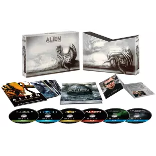 Blu-ray - Coleção Alien - 35 Anos - Edição de Colecionador (4 Filmes - 6 Discos)