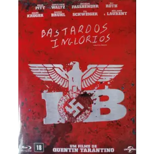Blu-ray - Bastardos Inglórios - Edição de Colecionador Limitada (Brad Pitt - Christoph Waltz)