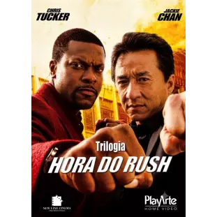 DVD - A Hora do Rush - Trilogia Completa (Chris Tucker - Jackie Chan)