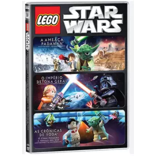 DVD - LEGO - Star Wars - Trilogia Completa