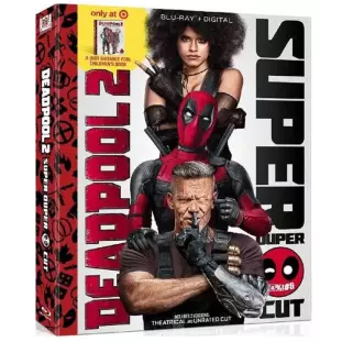 Blu-ray - Deadpool 2 - Edição de Colecionador com Livro Exclusivo Target (Ryan Reynolds - Morena Baccarin - Taylor Hickson - Stan Lee - Tim Miller)