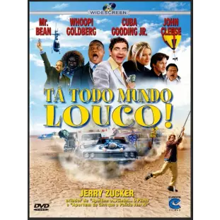 DVD - Tá Todo Mundo Louco! (Rowan Atkinson - Whoopi Goldberg - Cuba Gooding)