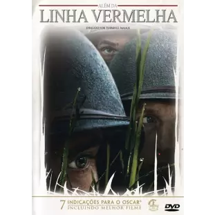 DVD - Além da Linha Vermelha (Terrence Malick - Sean Penn - George Clooney - Jim Caviezel - Nick Nolte - Woody Harrelson - John Cusack)