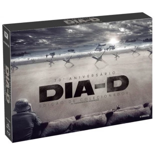 Blu-ray - Dia D - 70º Aniversário - Edição de Colecionador (5 Filmes) - Mapa + Cards