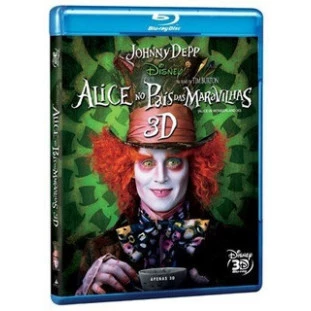 Blu-ray - Alice no País das Maravilhas (3D) (Johnny Depp - Tim Burton)