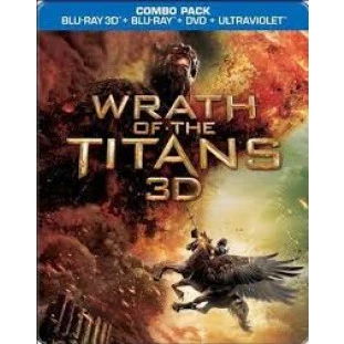 Blu-ray - Fúria de Titãs 2 (3D + 2D) (Steelbook) - Exclusive Best Buy