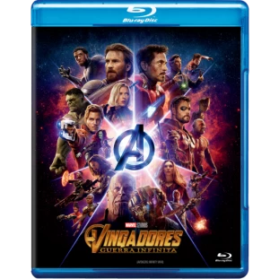 Blu-ray - Vingadores - Guerra Infinita
