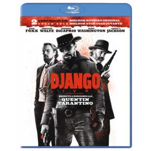 Blu-ray - Django Livre (Jamie Foxx - Quentin Tarantino - Leonardo DiCaprio - Samuel L. Jackson)
