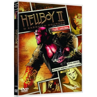 Hellboy 2 -  O Exército Dourado - Edição Limitada com card (Guilhermo Del Toro)