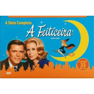 DVD - A Feiticeira - A Série Completa (33 Discos)