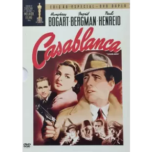 DVD - Casablanca - Edição Especial - Duplo (Humphrey Bogart - Ingrid Bergman - Paul Henreid)