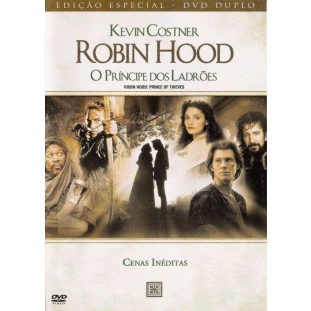 DVD - Robin Hood - O Príncipe dos Ladrões Edição Especial - DUPLO (Kevin Costner) 