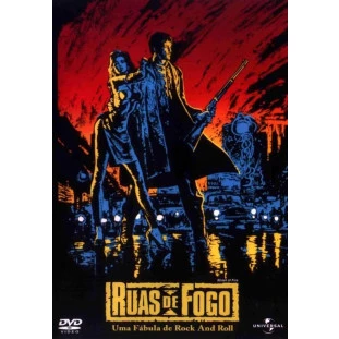 DVD - Ruas de Fogo (Walter Hill - Rick Moranis - Diane Lane - Willem Dafoe)