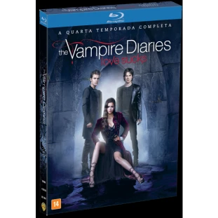 Blu-ray - The Vampire Diaries - 4ª Temporada Completa - Edição de Colecionador (3 Cards Exclusivos)