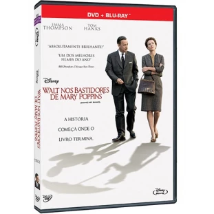Blu-ray + DVD - Walt nos Bastidores de Mary Poppins (Tom Hanks)