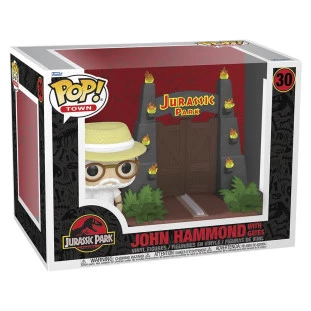 Funko Pop! Town - Jurassic Park 30 - John Hammond With Gates