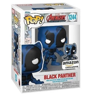 Funko - Os Vingadores - Pantera Negra 1244 (Amazon Exclusive)