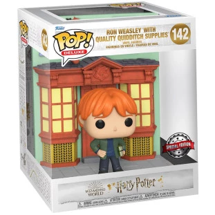 Funko Harry Potter 142 - Wizarding World - Ron Weasley With Quality Quidditch Supplies
