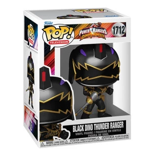 Funko Pop! Television - Power Rangers Dino Thunder 1712 - Black Dino Thunder Ranger