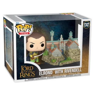 Funko Pop! Town - O Senhor dos Anéis 1747 - Elrond With Rivendell