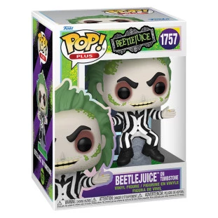 Funko Pop! Plus - Beetlejuice - Os Fantasmas se Divertem 1757 - Beetlejuice On Tombstone