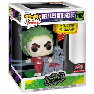 Funko Pop! Deluxe - Beetlejuice - Os Fantasmas se Divertem 1762 - Here Lies Betelgeuse