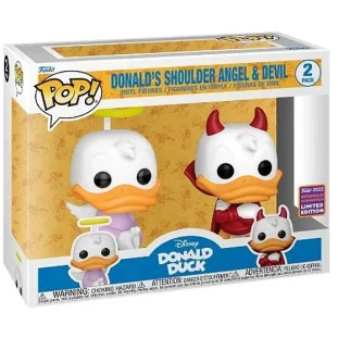 Funko - Disney - Donald´s Shoulder Angel & Devil 2 - Limited Edition Wondrous Convetion 2022