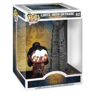 Funko Pop! Town - O Senhor dos Anéis - Lurtz with Orthanc