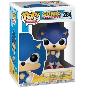 Funko - Sonic The Hedgehog - Sonic With Emerald 284