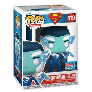 Funko Pop! Heroes - Superman (Blue) 419 - Comic Con de 2021