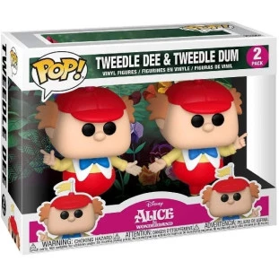 Funko - Disney - Alice no País das Maravilhas - Tweedle Dee & Tweedle Dum 2