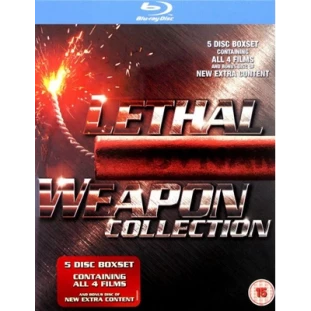 Blu-ray - Máquina Mortífera - Coleção Completa (Edição com luva) - 5 Discos